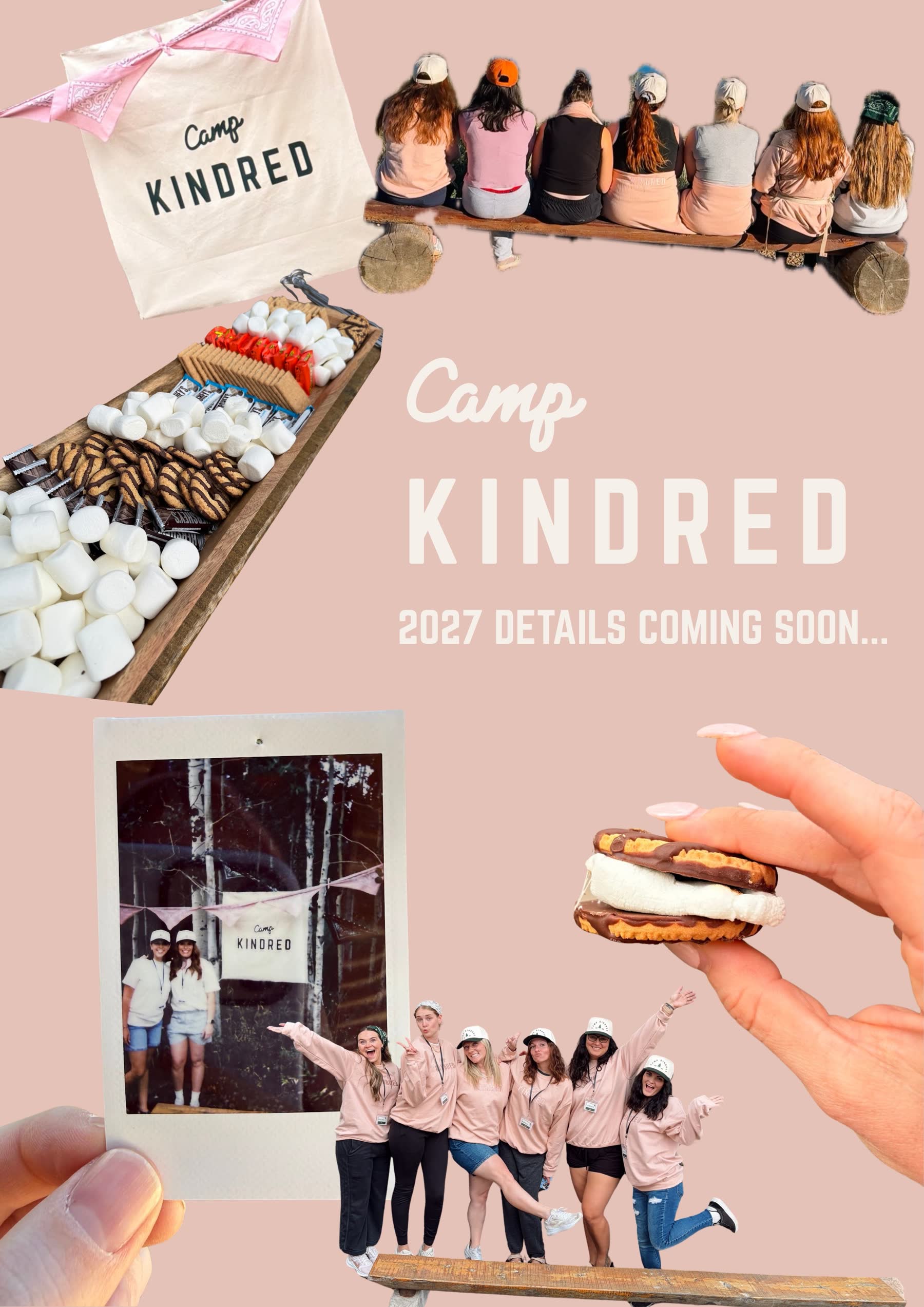 Camp Kindred 2027 details coming soon graphic
